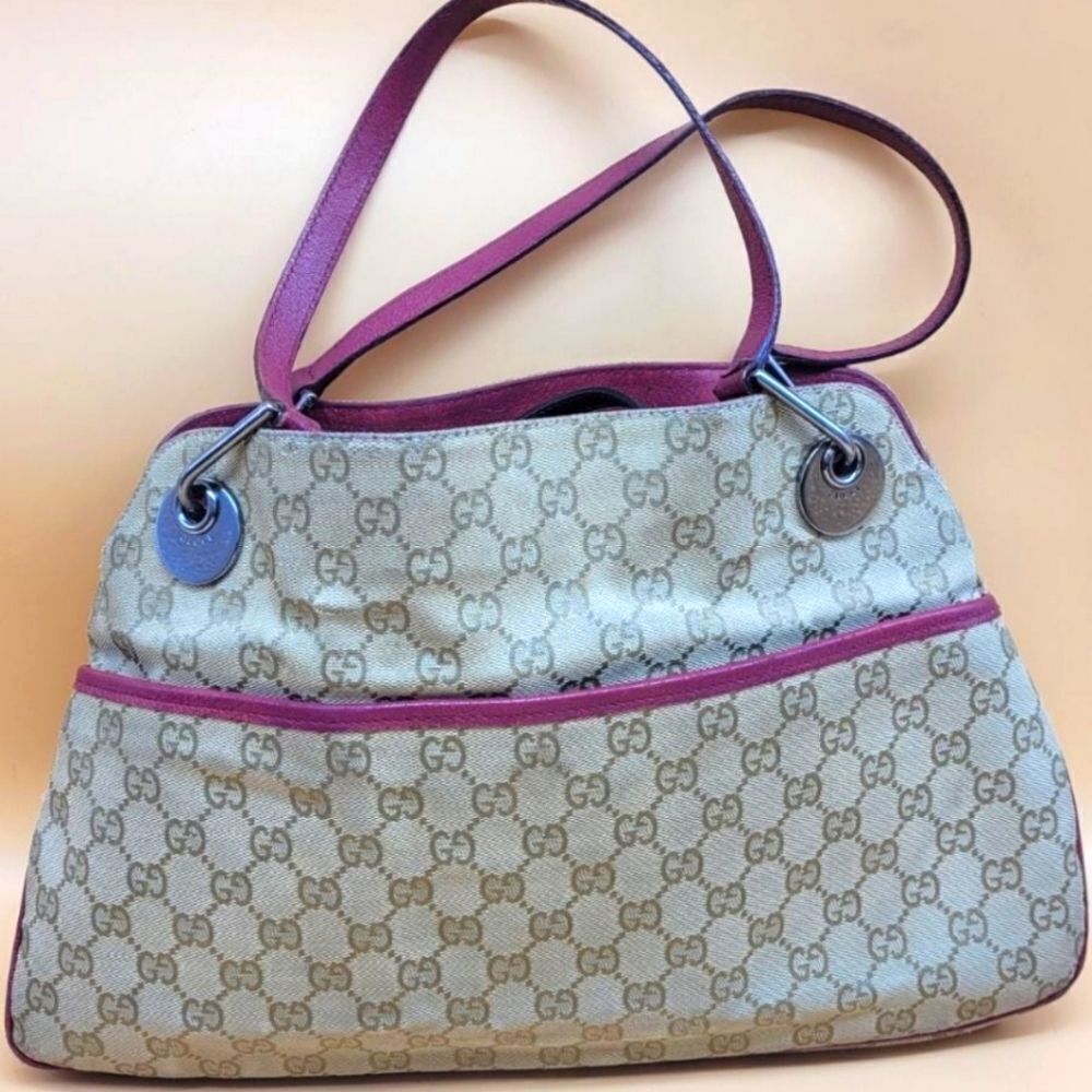 Authentic Gucci GG Monogram Tote Bag